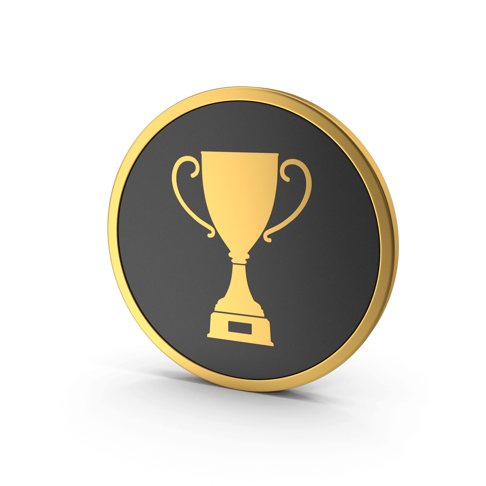 Gold Icon Trophy Cup